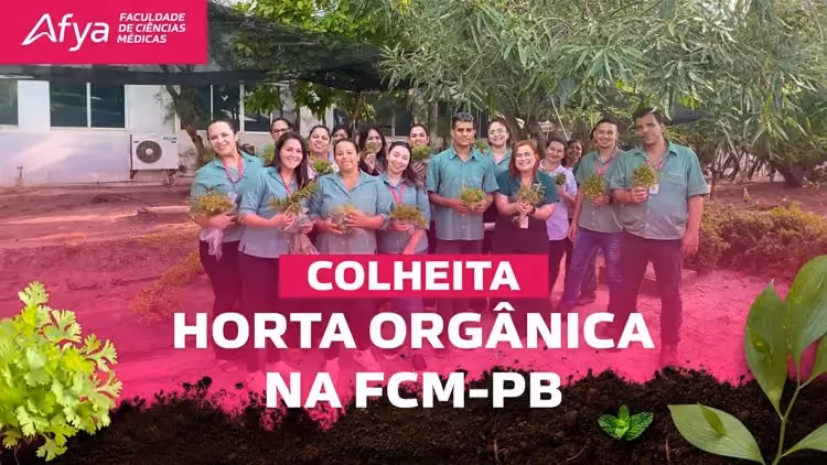 IES realiza primeira colheita orgânica do semestre 2023.2