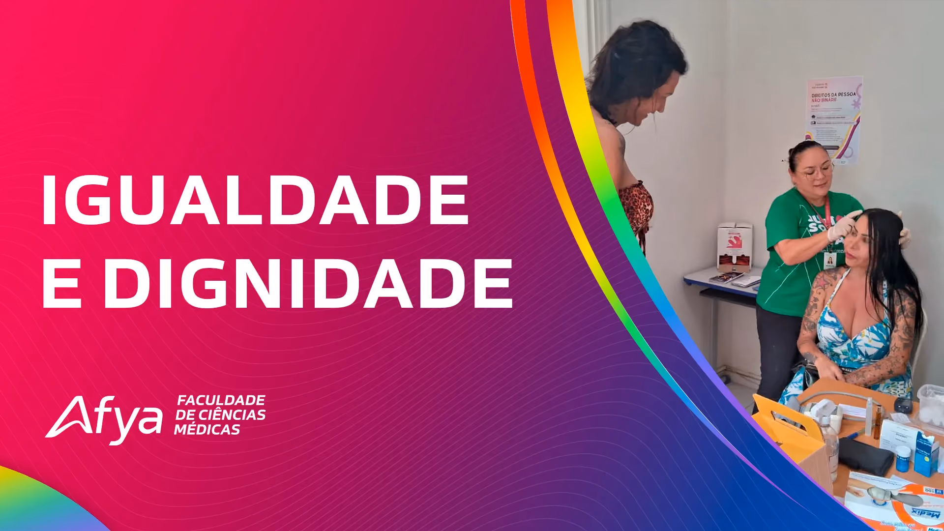 Igualdade e dignidade: Afya Paraíba participa de ação em prol da visibilidade trans