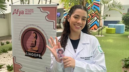 ação LIAGO dia da mulher