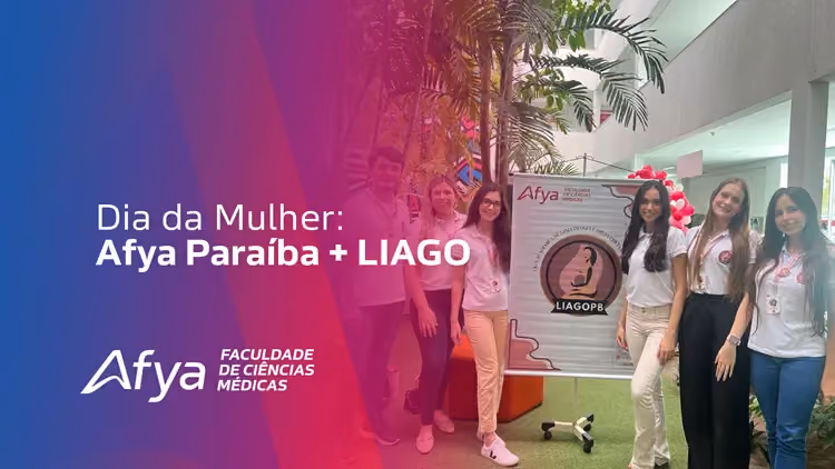 LIAGOPB realiza ação para mulheres na Afya Paraíba