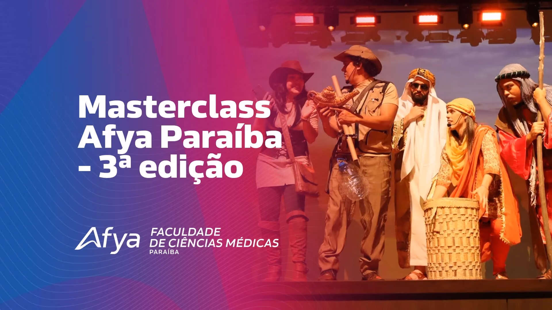 Mil e uma noites da sabedoria médica: 3ª edição do Masterclass Afya Paraíba marca a comunidade acadêmica