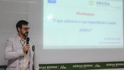 Palestra sobre Varíola do Macaco é realizada na FCMPB
