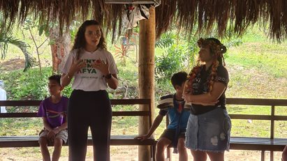 visita aldeia