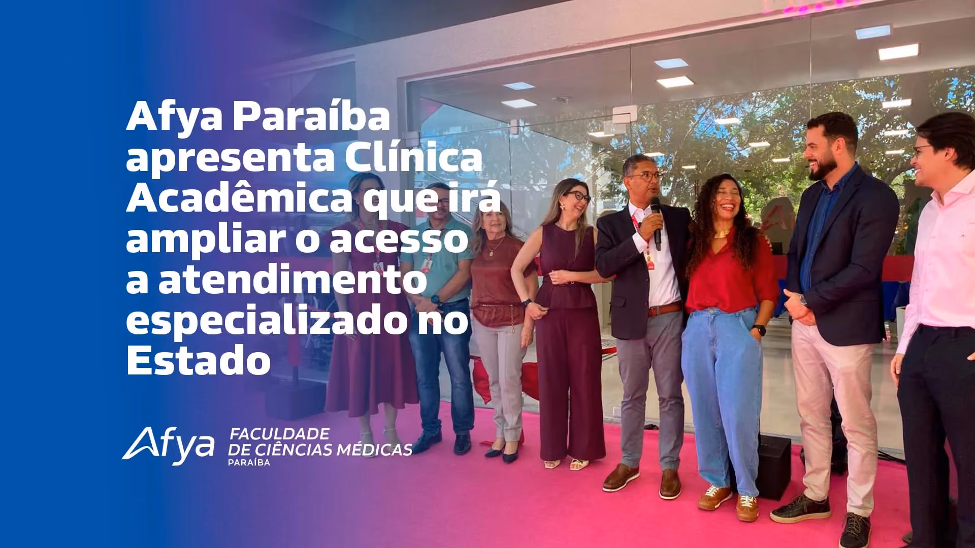 Afya Paraíba apresenta clínica acadêmica que irá ampliar o acesso a atendimento especializado no estado