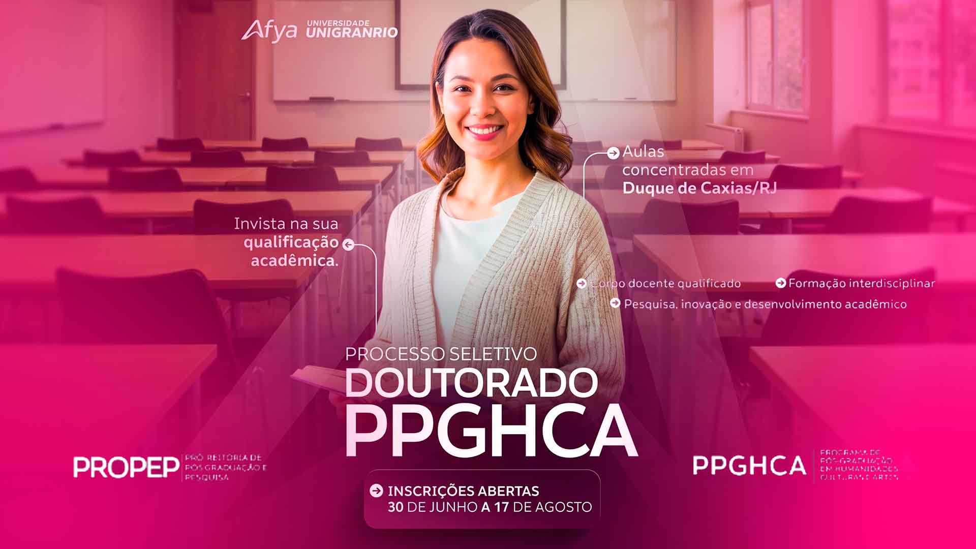Edital Programa de Pós-doutorado em humanidades, cultura e artes 2026.2