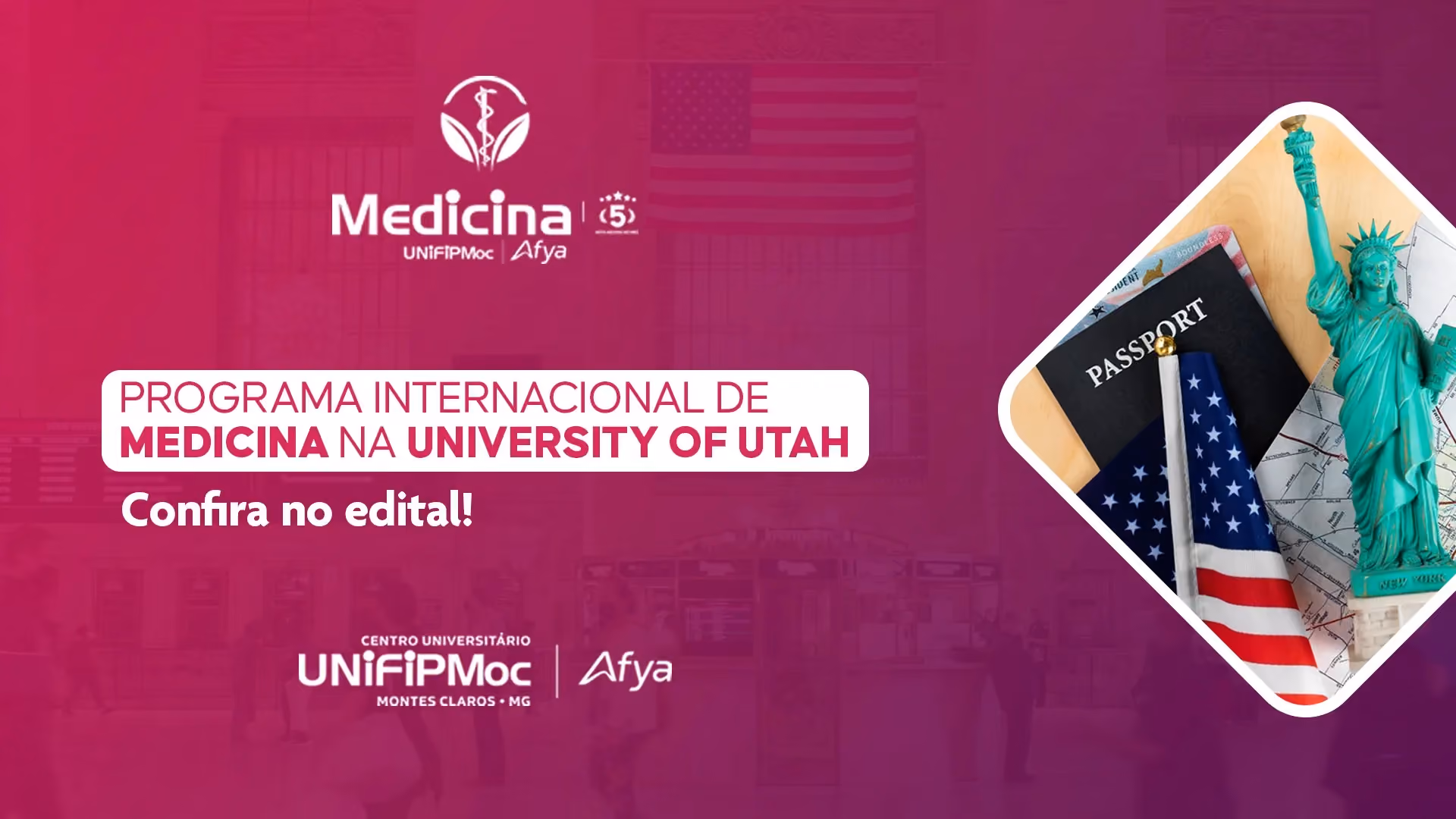 Aberto edital para programa internacional de Medicina na University of Utah