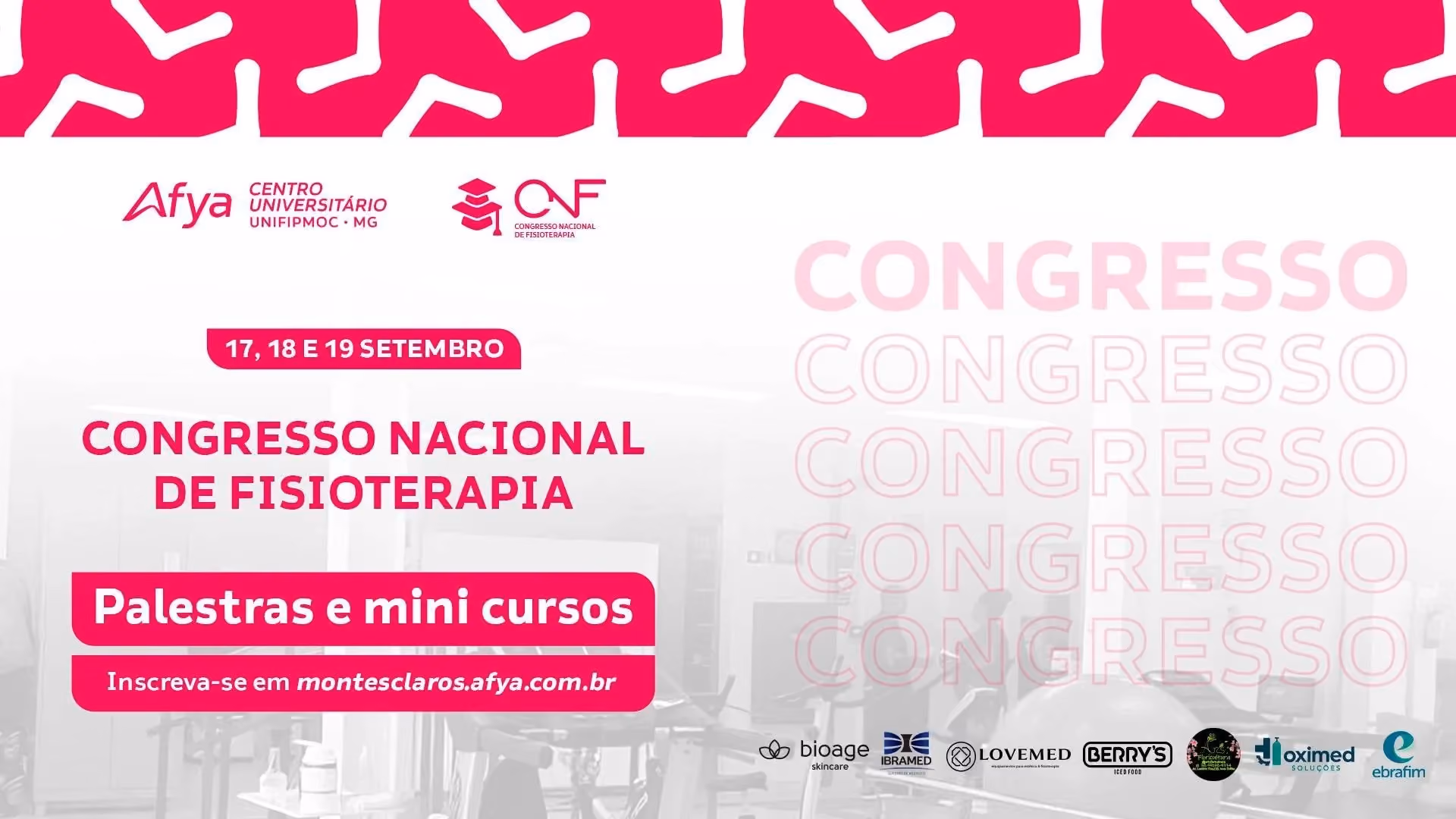 Congresso Nacional de Fisioterapia conta com programação científica e prática