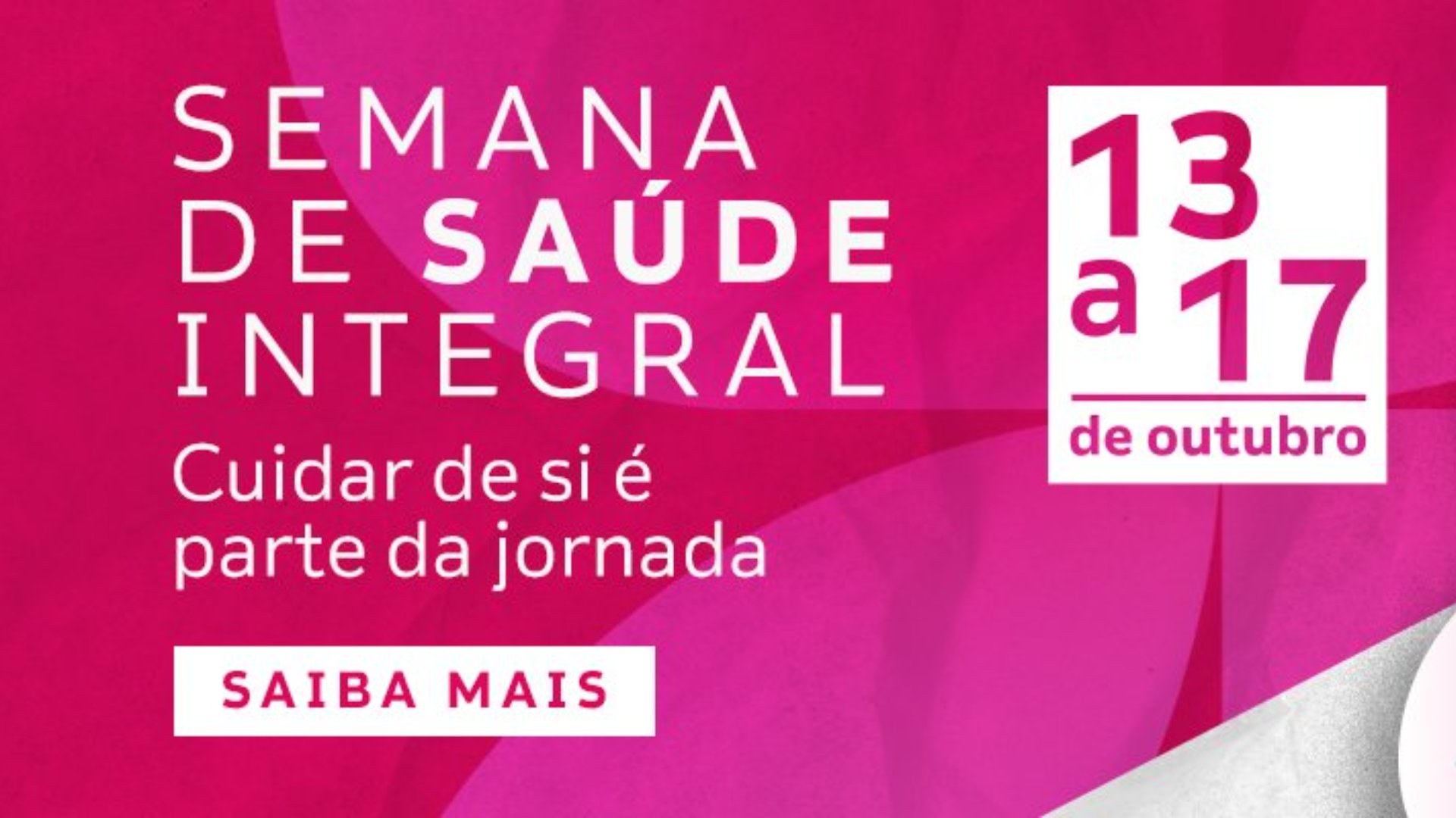 I Semana de Saúde Integral da Afya acontece de 13 a 17 de outubro