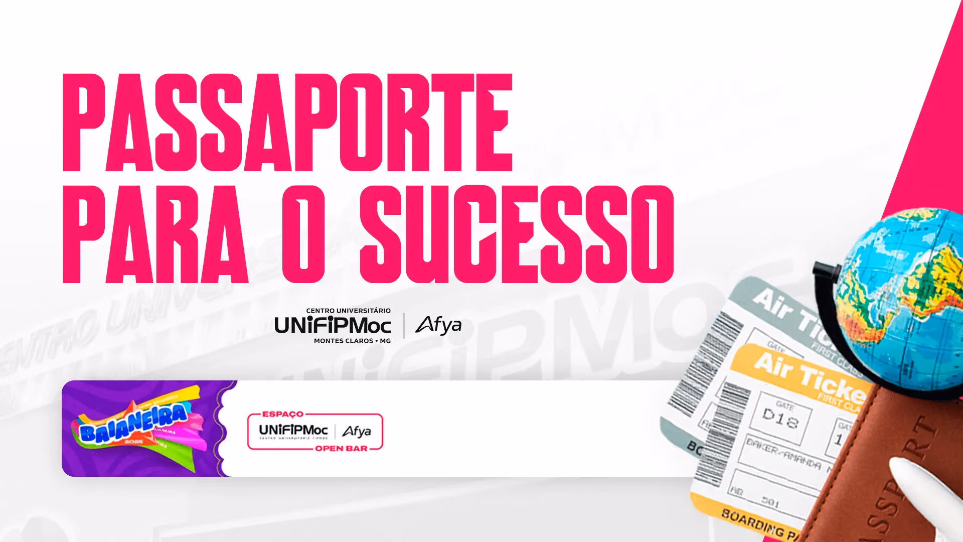 Passaporte para o Sucesso: retire o seu!