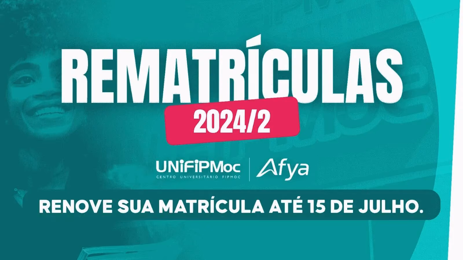 Rematrículas 2024.2: Prazo prorrogado