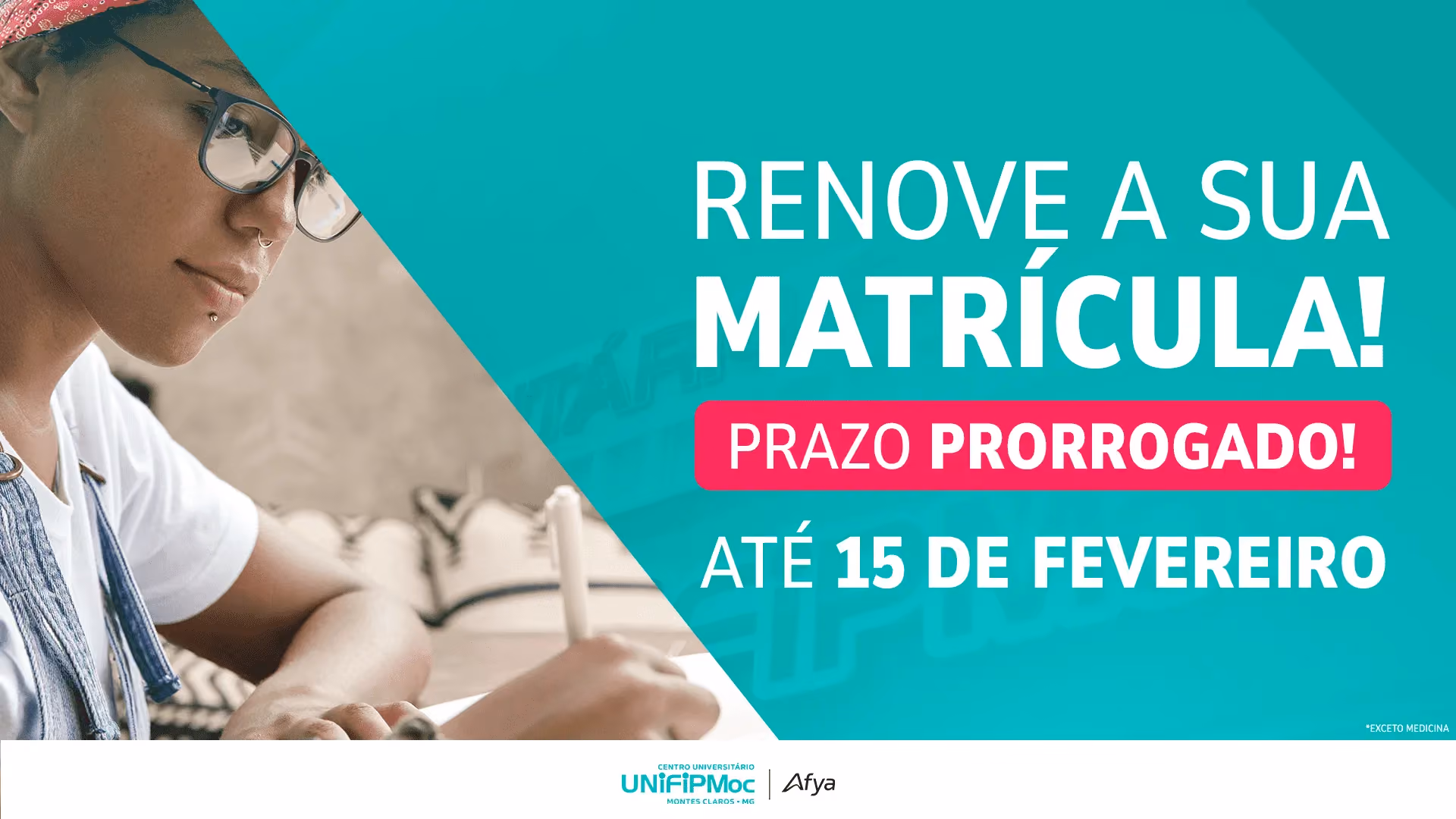 Rematrículas 2025.1: nova oportunidade