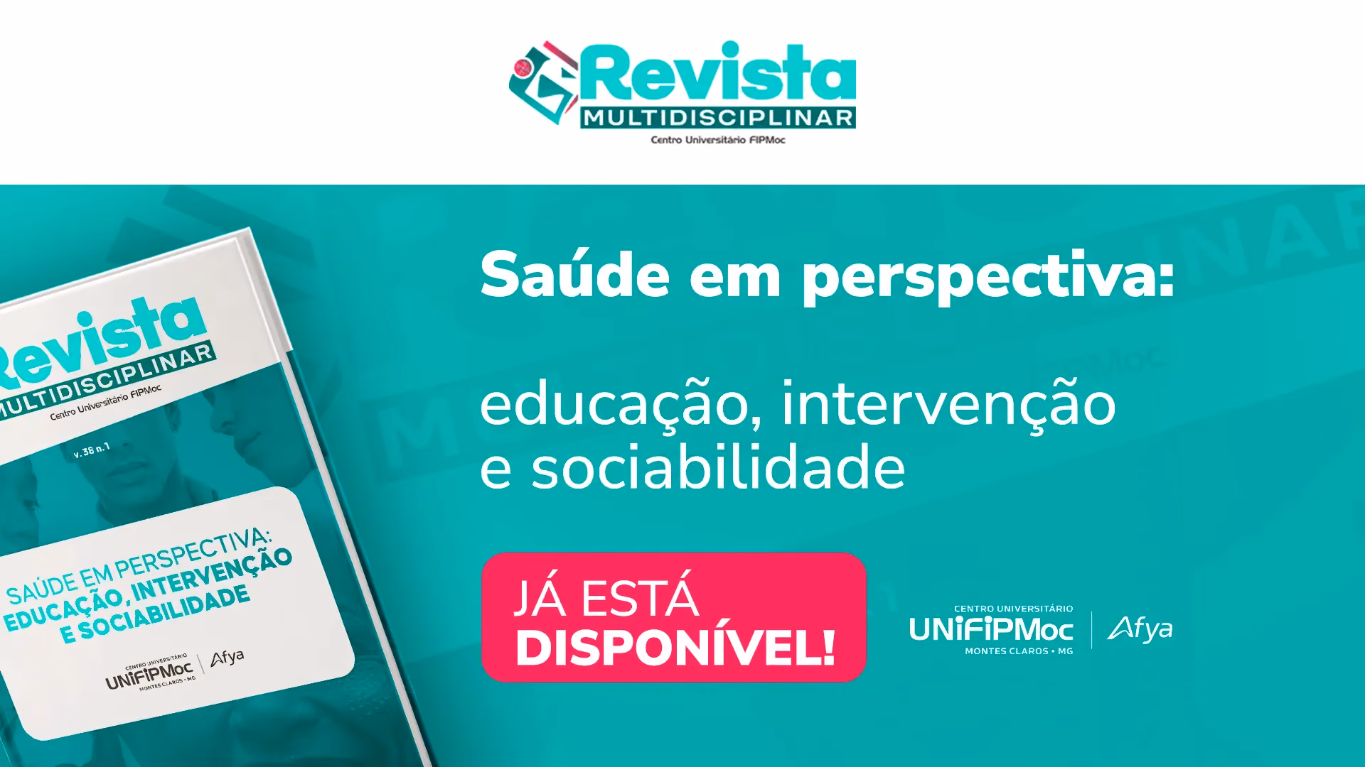 Revista Multidisciplinar 2025.1: "Saúde em perspectiva: educação, intervenção e sociabilidade" é tema desta edição