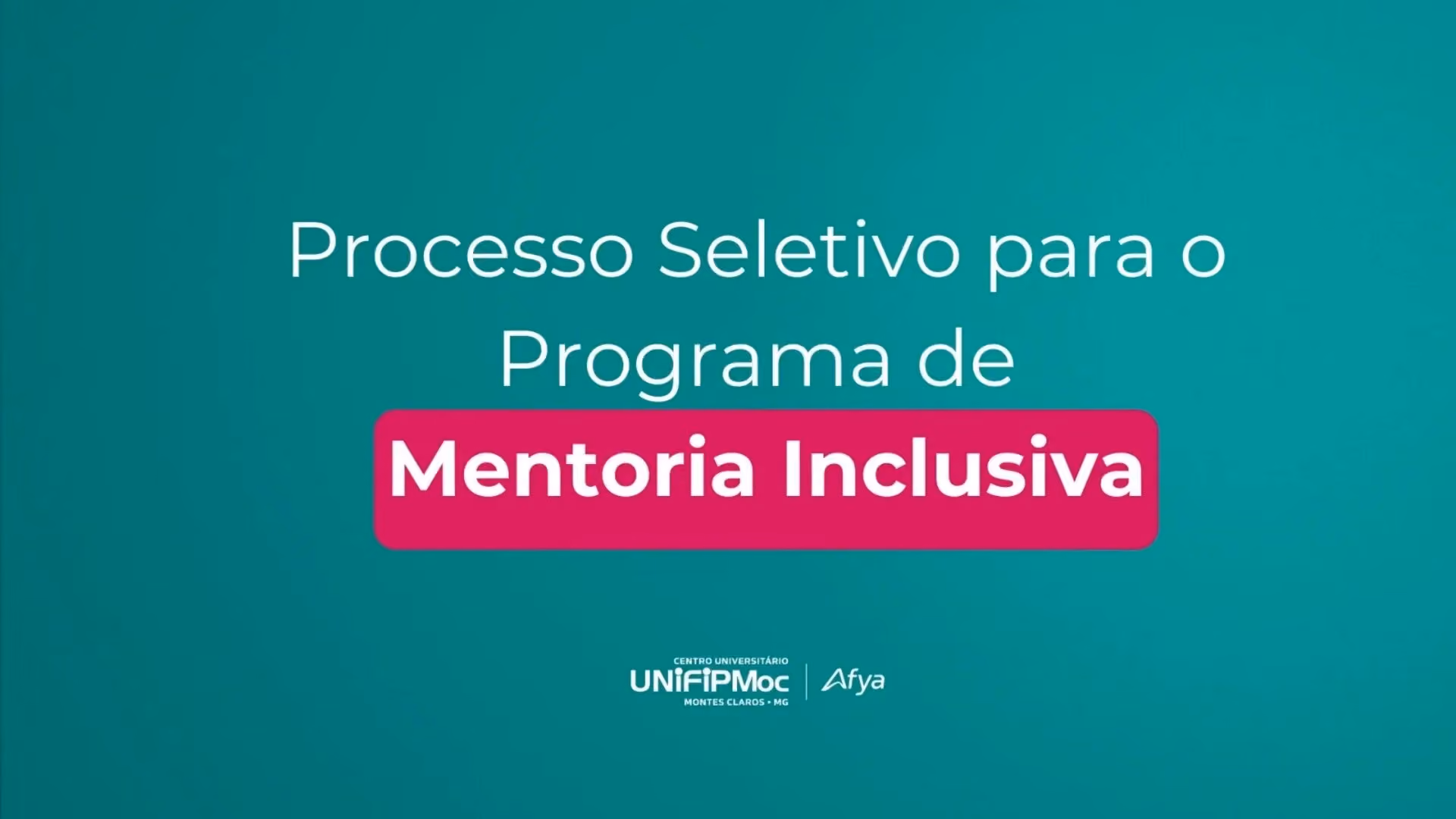 Vaga para o Programa de Mentoria Institucional