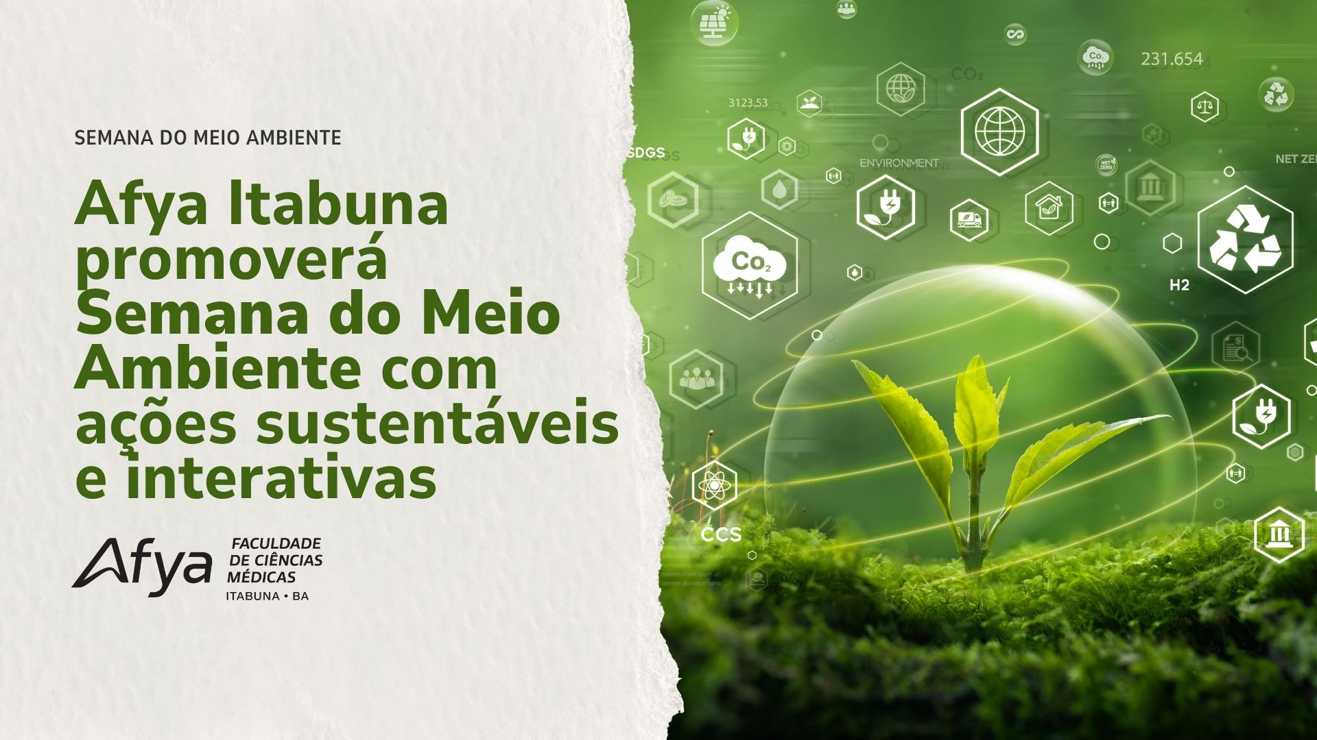 Afya Itabuna promoverá semana do meio ambiente com ações sustentáveis e interativas