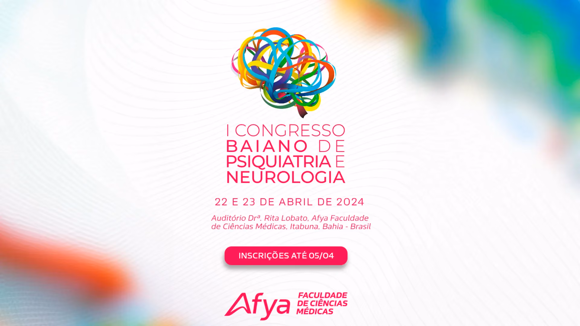 Inscrição para o I Congresso Baiano de Psiquiatria e Neurologia