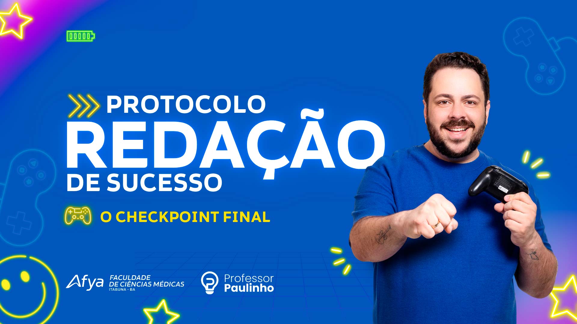 Preparação intensiva marca o Protocolo Redação de Sucesso na Afya Itabuna e inspira candidatos ao ENEM
