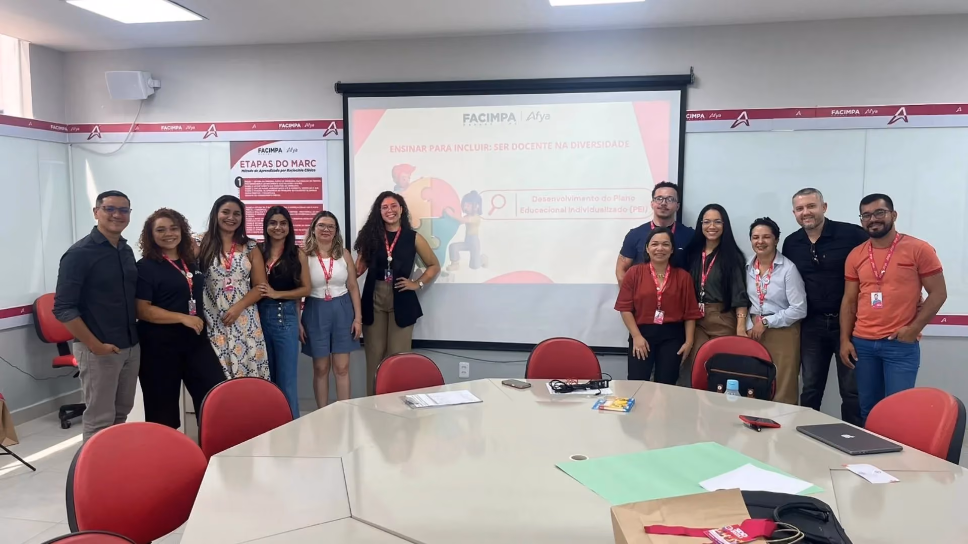 Inclusão e diversidade na educação médica! Confira como foi a Semana de Desenvolvimento Docente da FACIMPA e as inovações pedagógicas discutidas no evento.