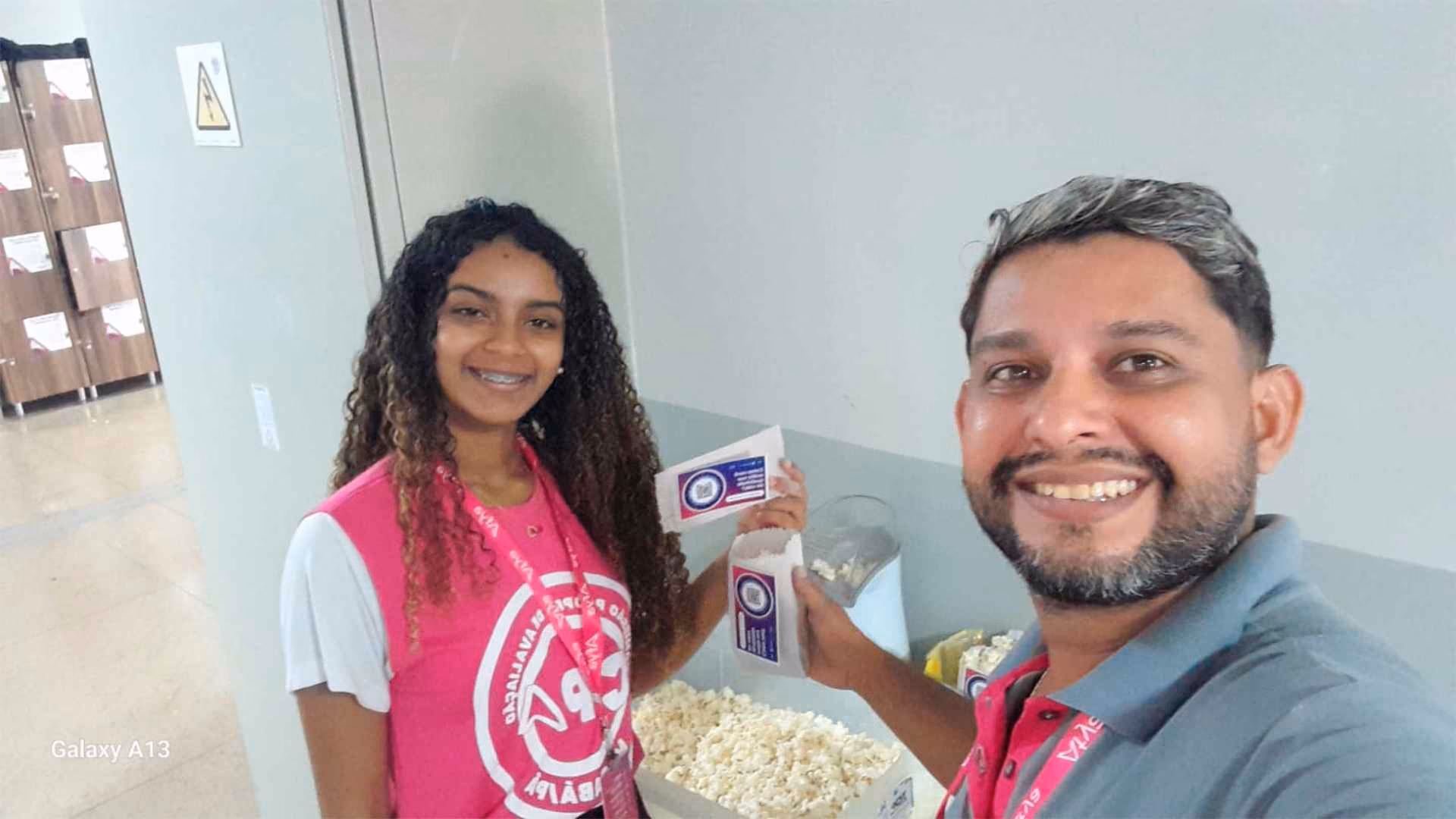 No mês de agosto, o NED realizou uma ação com o desenvolvimento.