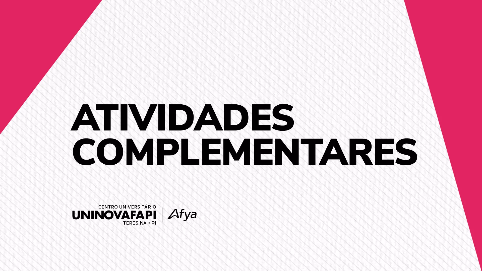 Atividades complementares: acompanhe o prazo!
