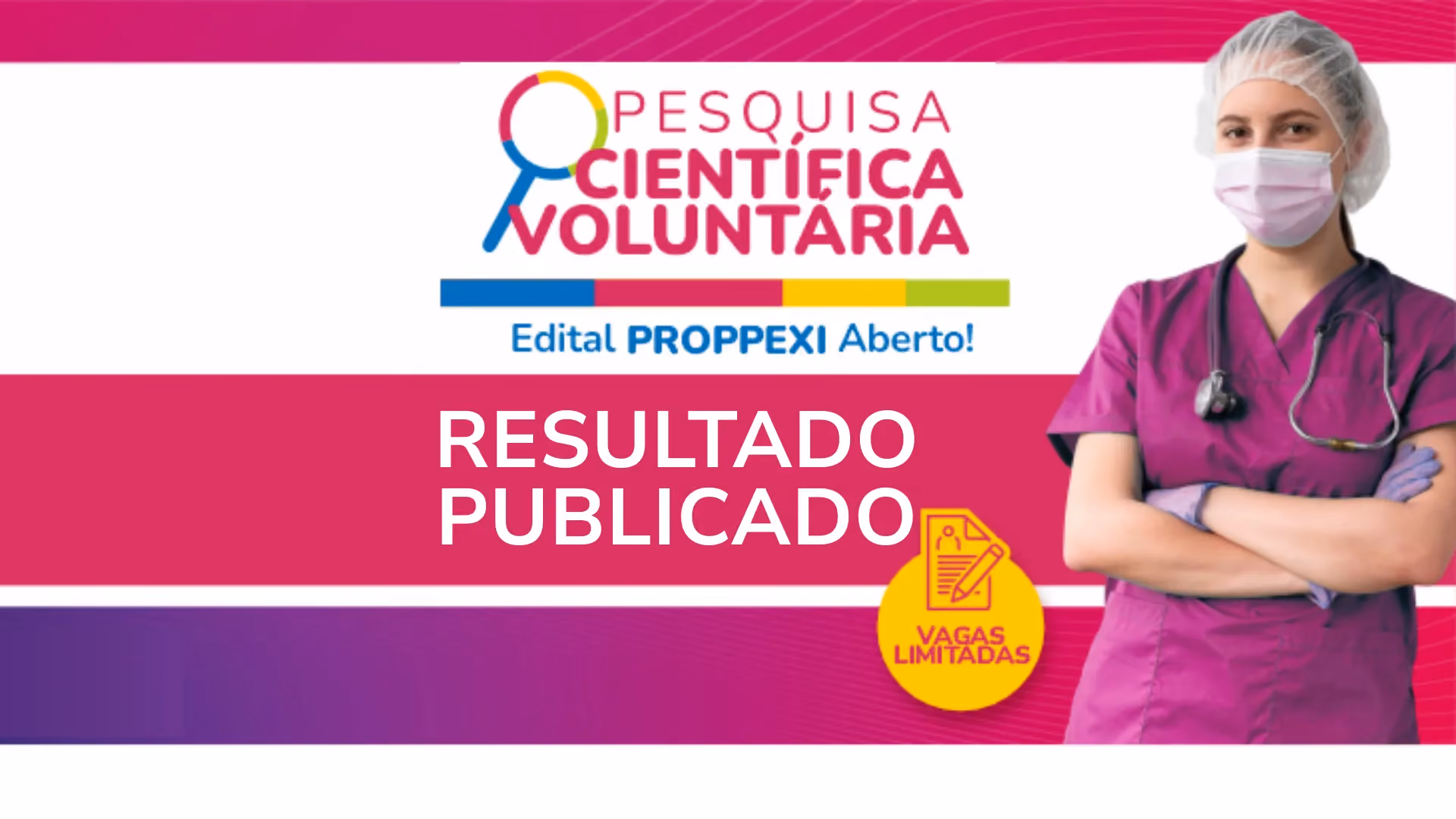 Enfermagem: Publicado resultado de Seleção de Discentes Voluntários para Atuação em Grupos de Pesquisas
