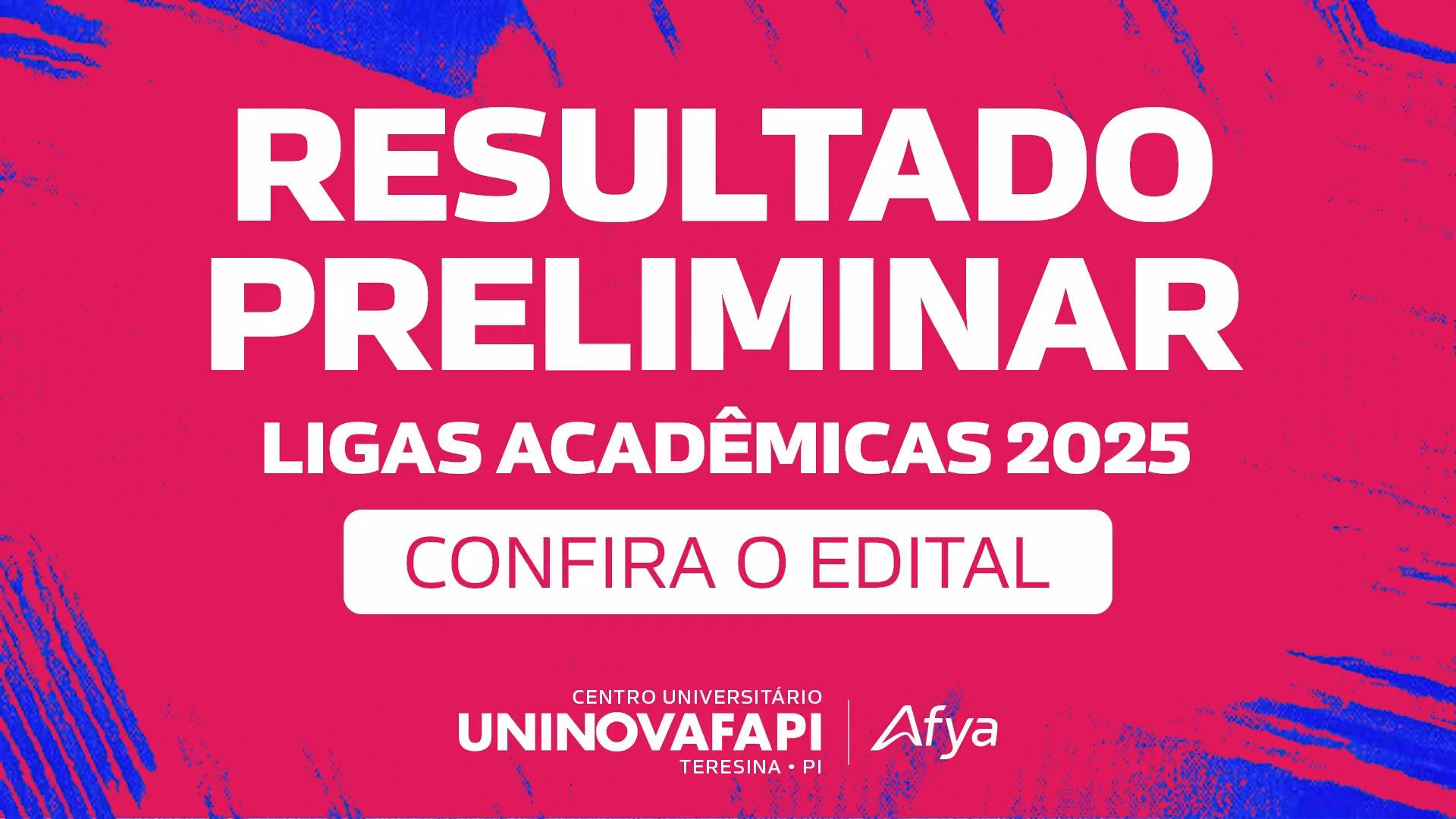 Resultado preliminar das Ligas Acadêmicas de 2025 está disponível