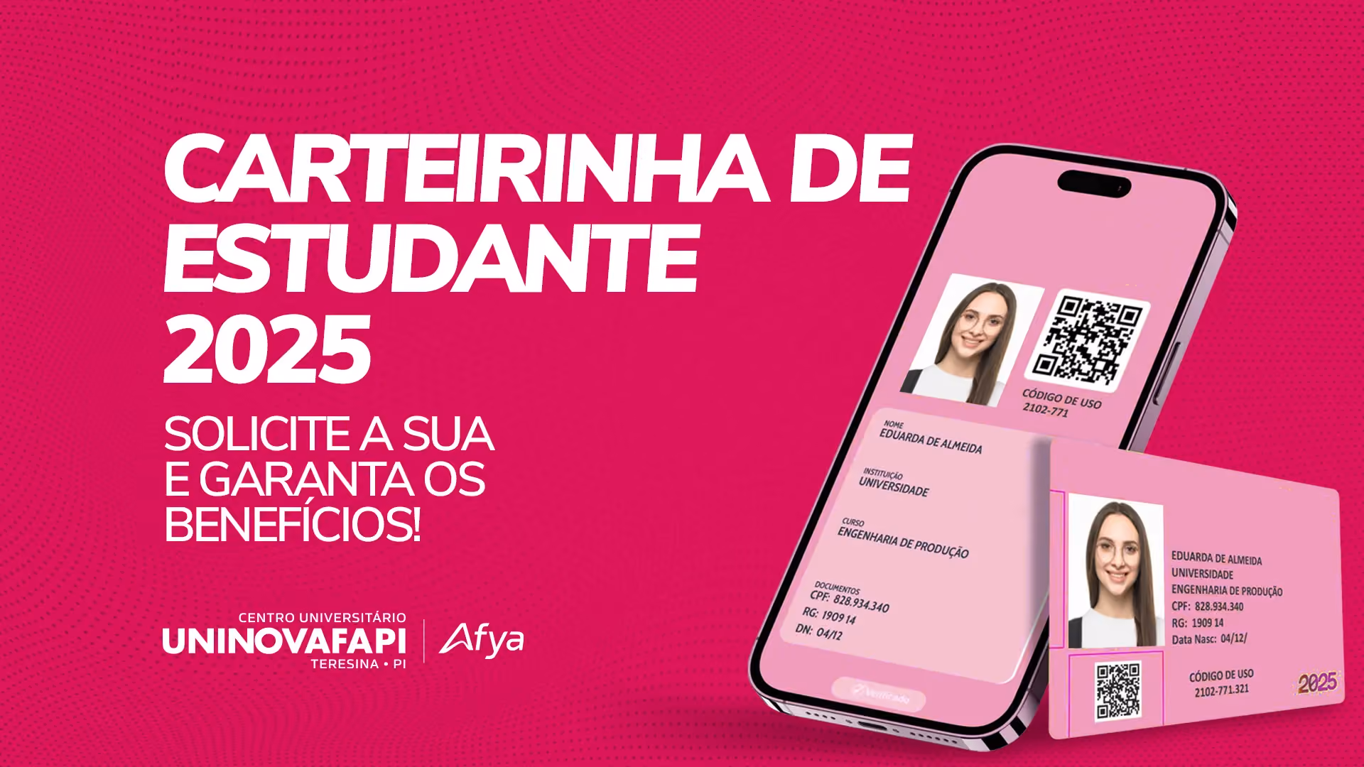 Solicite sua Carteira de Estudante 2025