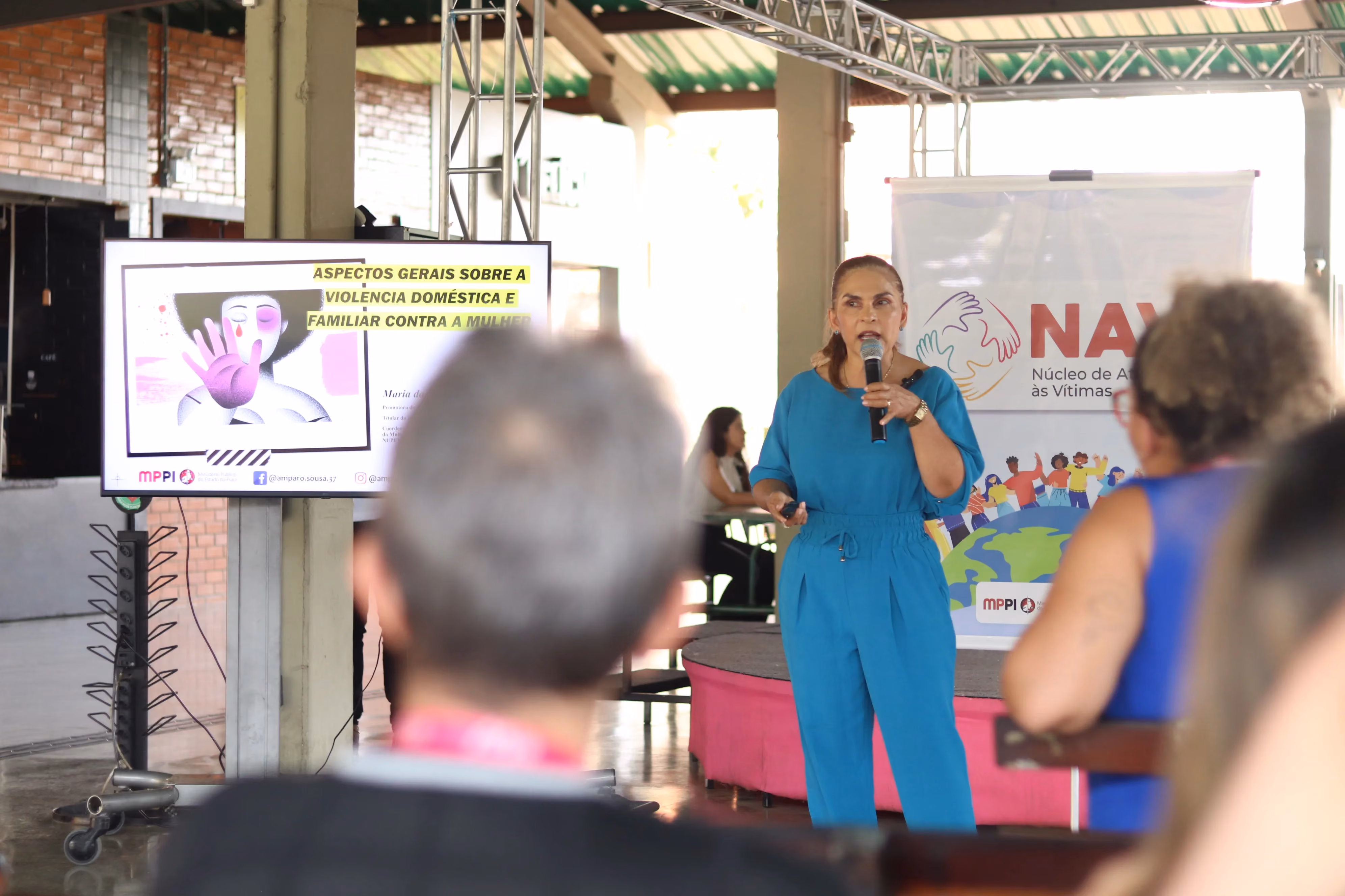 Uninovafapi realiza evento em alusão ao Agosto Lilás