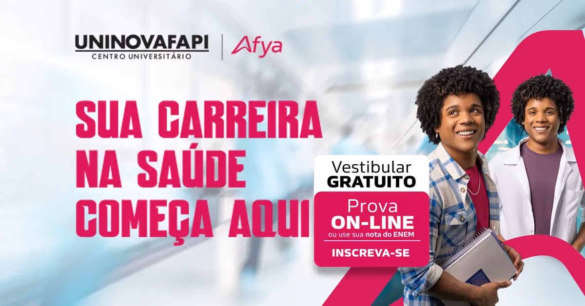 Vestibular Geral 2025.1 está com inscrições abertas