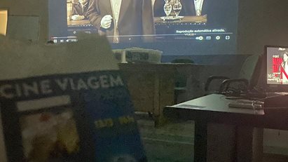 1º período participa da ação 'Cine Viagem'