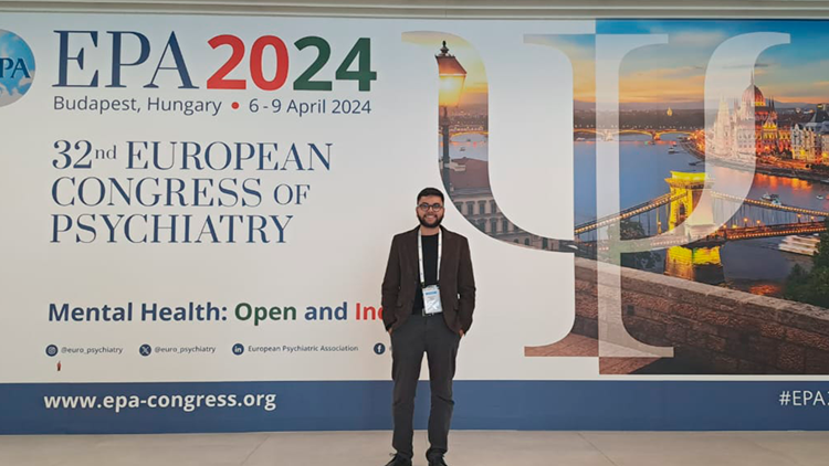 Estudante da FMIT apresenta trabalhos no 32º Congresso Europeu de Psiquiatria – EPA 2024