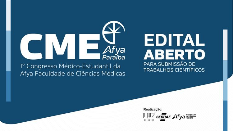 FCMPB convida para 1° Congresso Médico Estudantil - CME