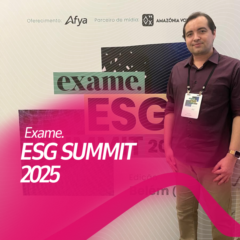AFYA GUANAMBI MARCA PRESENÇA NO 1º ESG SUMMIT DE BELÉM COM REPRESENTAÇÃO DO PROFESSOR FELIPE DIAS
