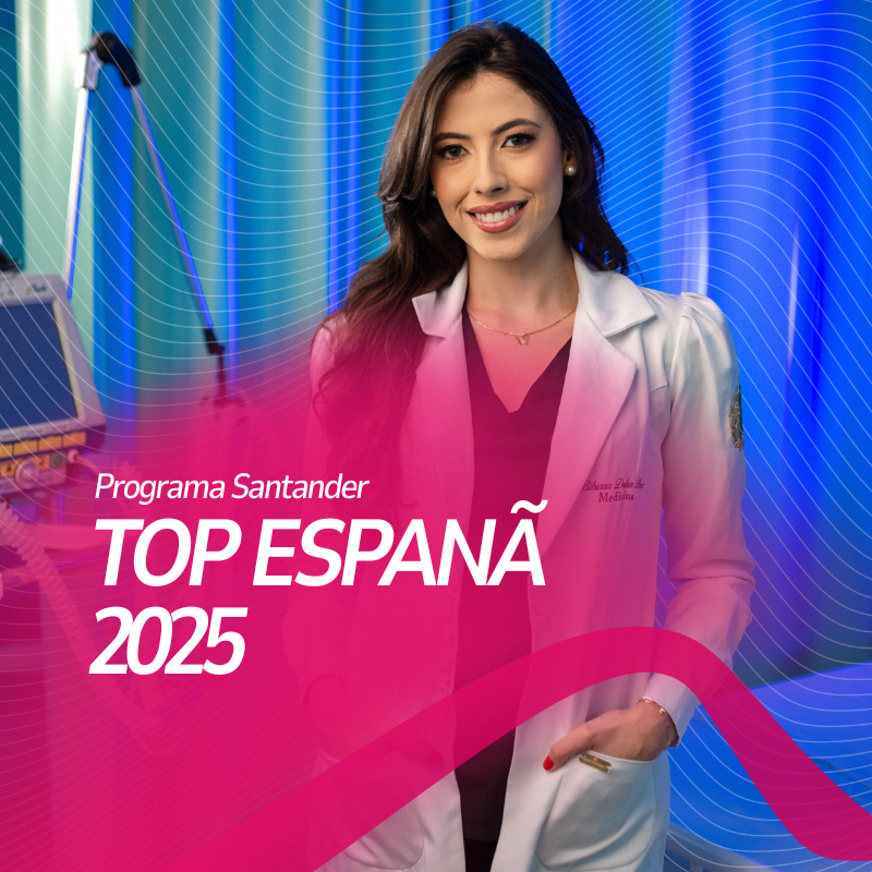 Aluna de Medicina da Afya Guanambi é contemplada no Programa Santander Top España 2025