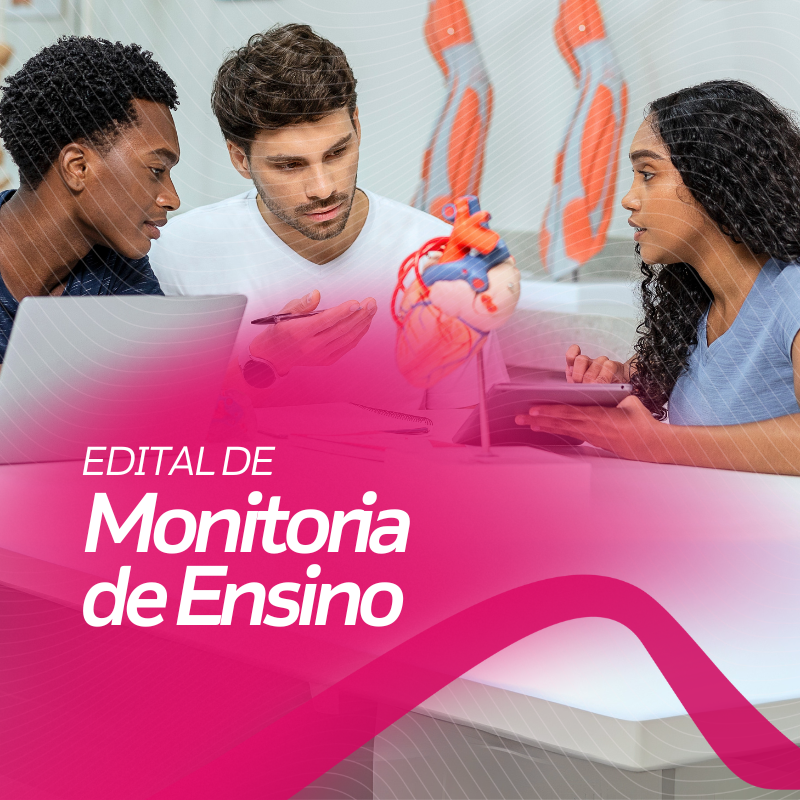 Edital de Monitoria de Ensino Voluntária e Bolsista