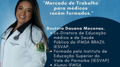ABERTA AS INSCRIÇÕES PARA A I JORNADA DE RESIDÊNCIAS E CARREIRAS MÉDICAS.