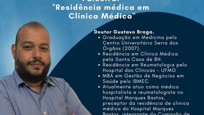 ABERTA AS INSCRIÇÕES PARA A I JORNADA DE RESIDÊNCIAS E CARREIRAS MÉDICAS.