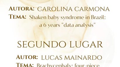 Acadêmico do curso de medicina da FAHESP/IESVAP participa do XIX Congresso da Academia Brasileira de Neurocirurgia (ABNC) e recebe menção honrosa