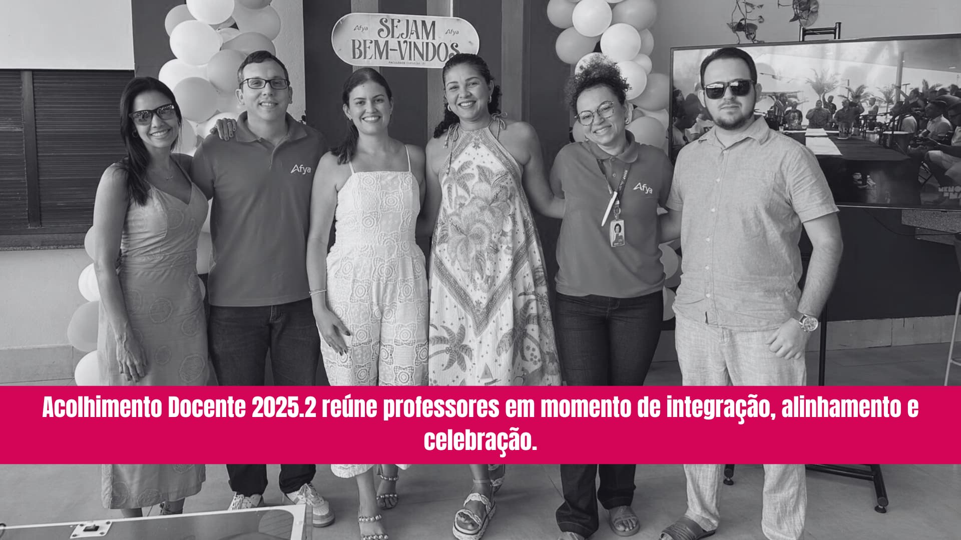 Acolhimento Docente 2025.2 reúne professores em momento de integração, alinhamento e celebração.
