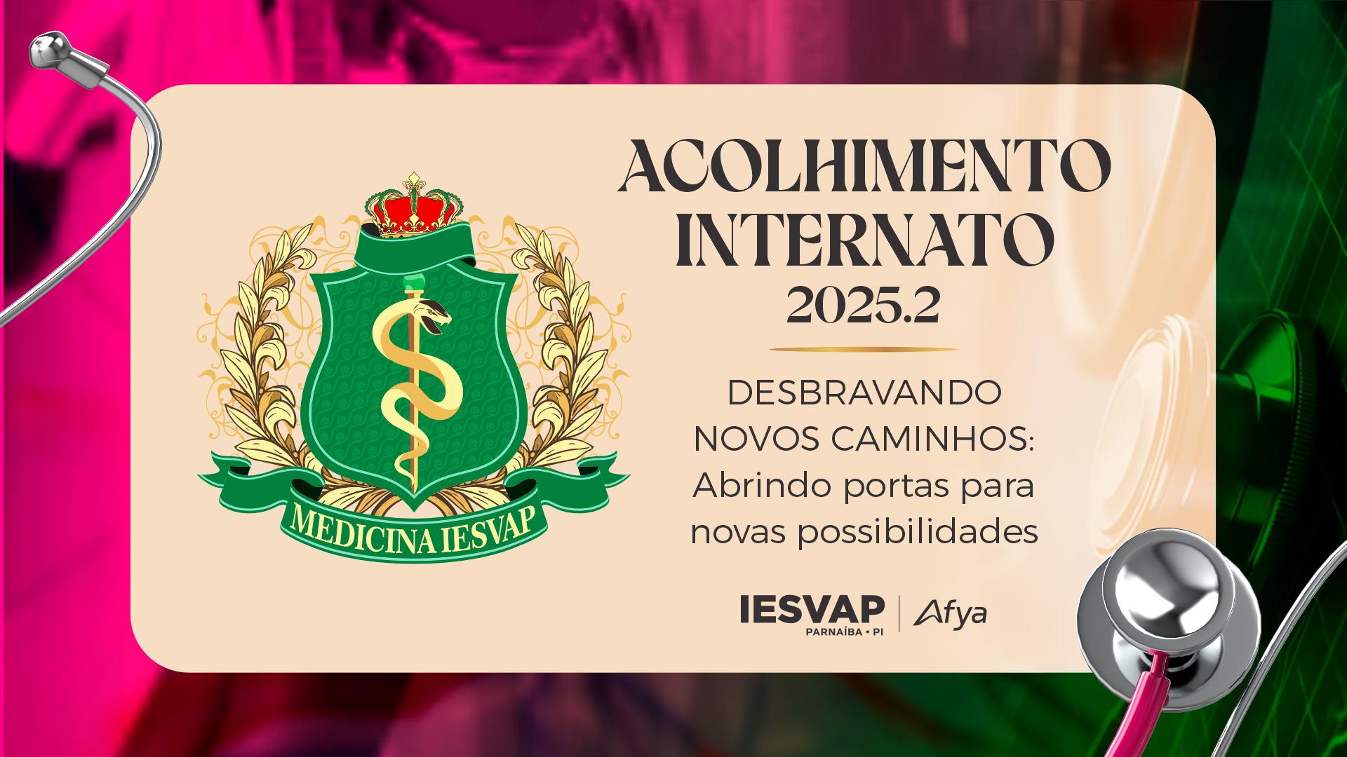 Acolhimento dos novos internos 2025.2.