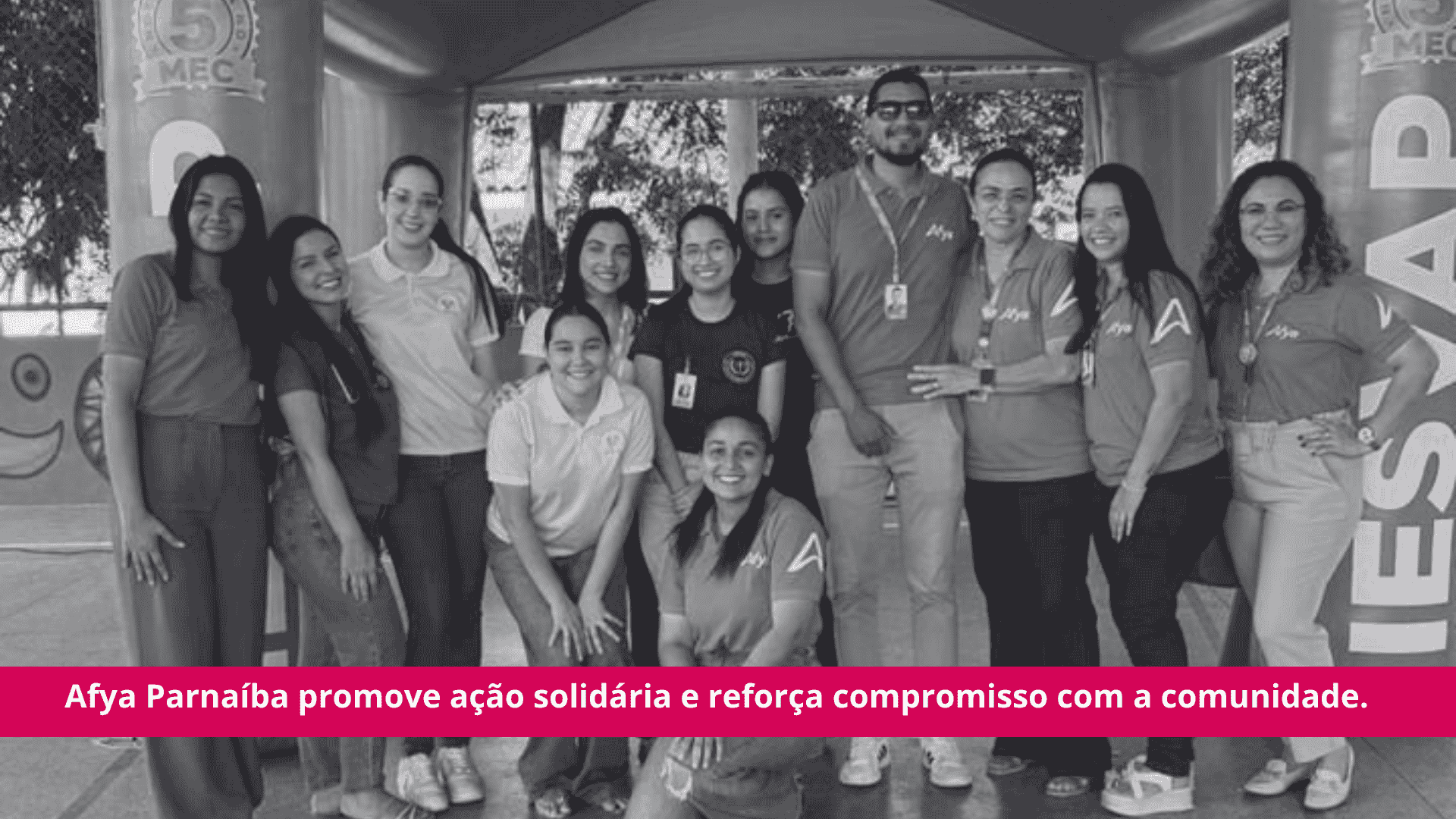Afya Parnaíba promove ação solidária e reforça compromisso com a comunidade.