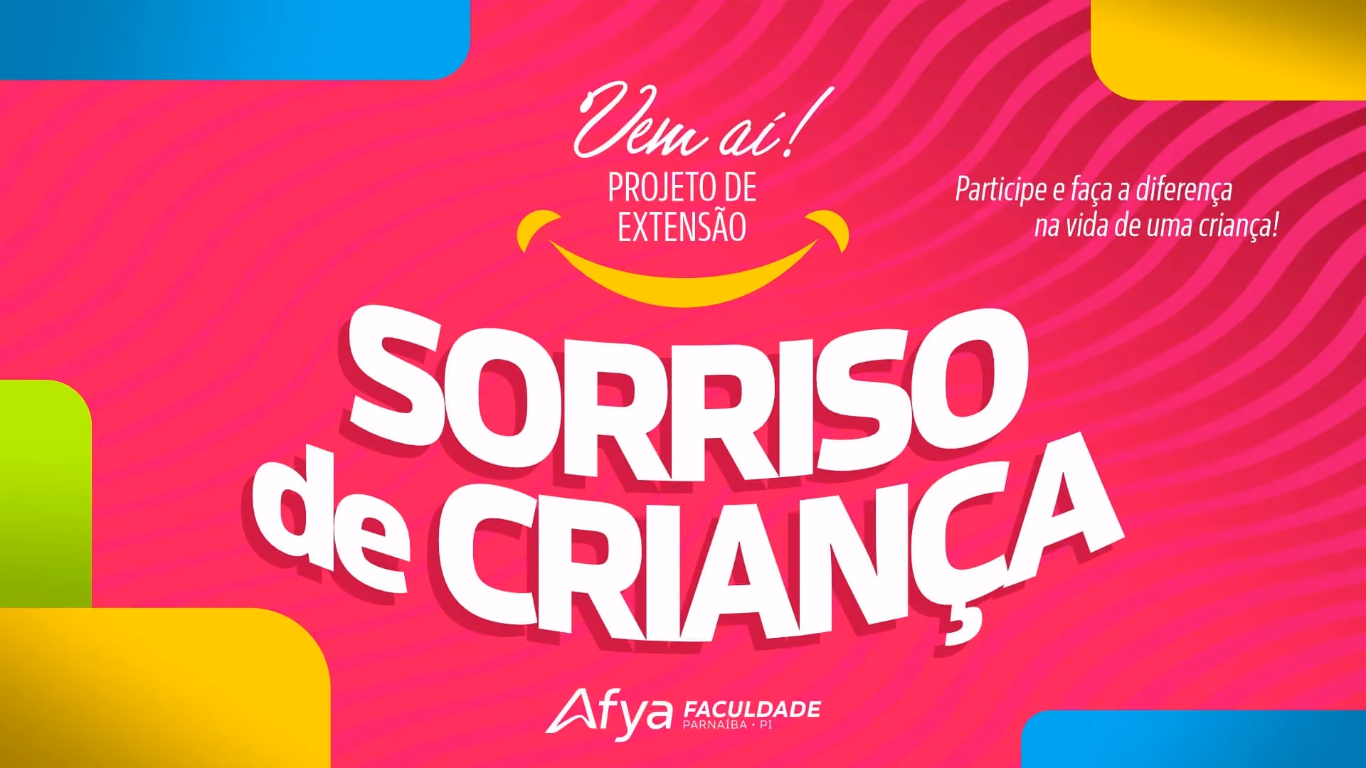 Afya Parnaíba realiza mais uma edição do Projeto de Extensão “Sorriso de Criança” e leva alegria a comunidades de Parnaíba
