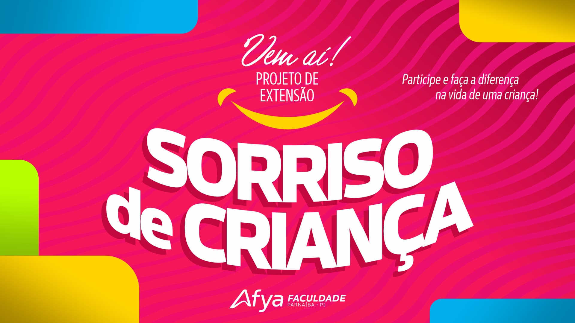 Afya Parnaíba realiza mais uma edição do Projeto de Extensão “Sorriso de Criança” e leva alegria a comunidades de Parnaíba