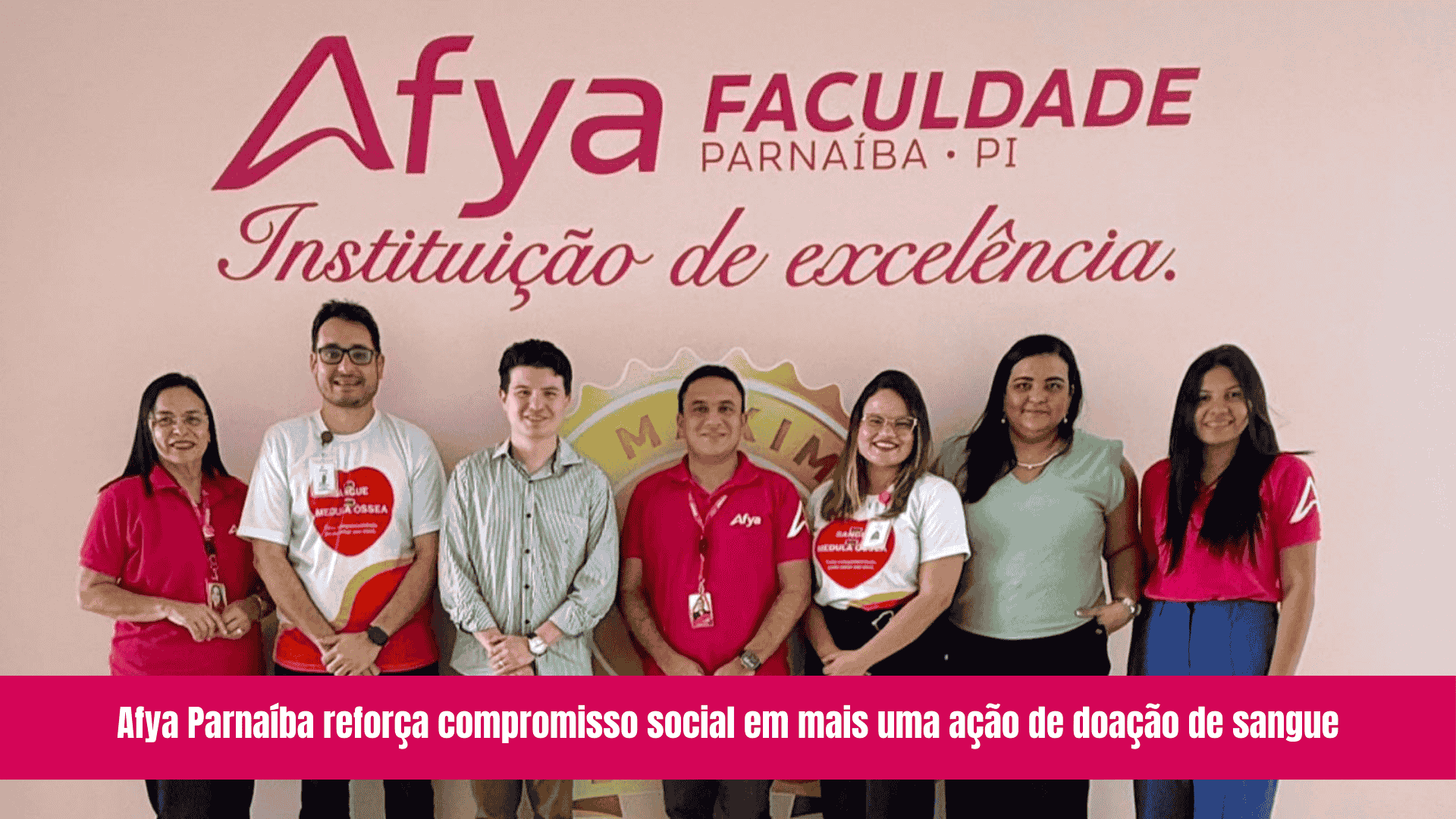 Afya Parnaíba reforça compromisso social em mais uma ação de doação de sangue