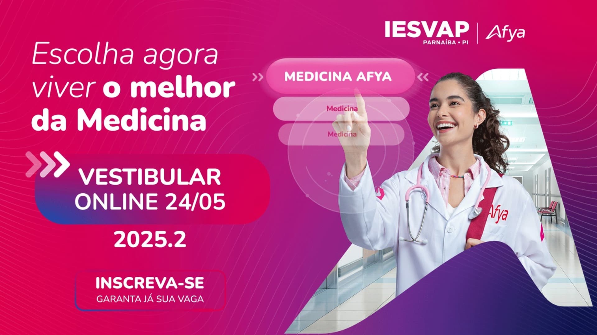 EDITAL Nº 01/2025 - PROCESSO SELETIVO DO CURSO DE MEDICINA 2025.2 VESTIBULAR ONLINE