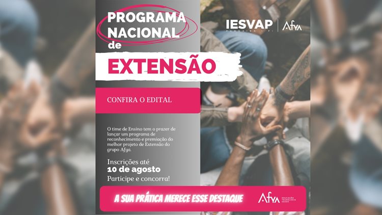 Edital programa nacional de extensão