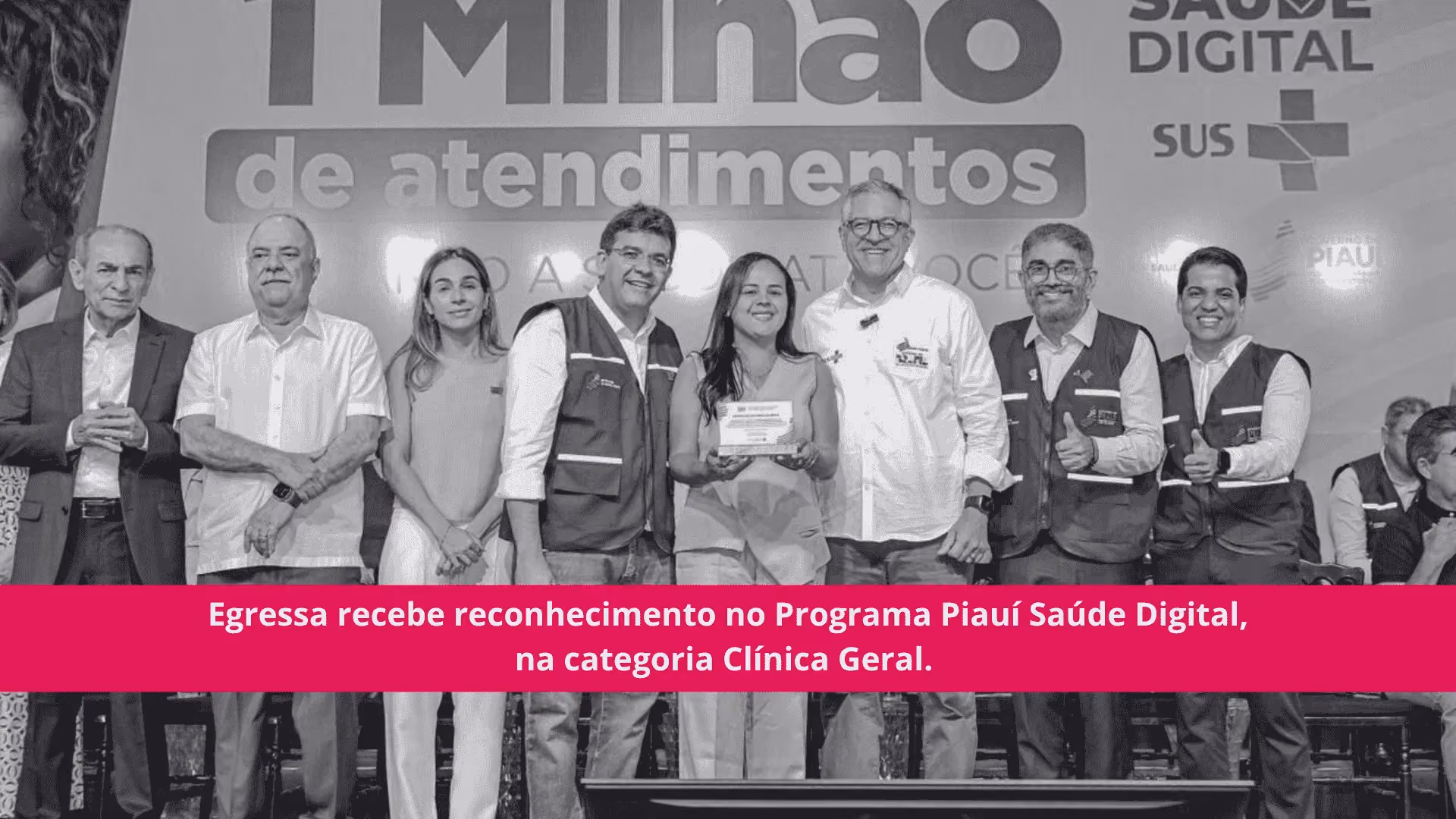 Egressa recebe reconhecimento no Programa Piauí Saúde Digital, na categoria Clínica Geral.