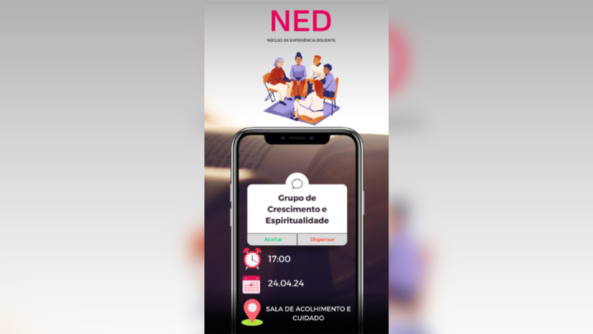 GCE – grupo de crescimento e espiritualidade