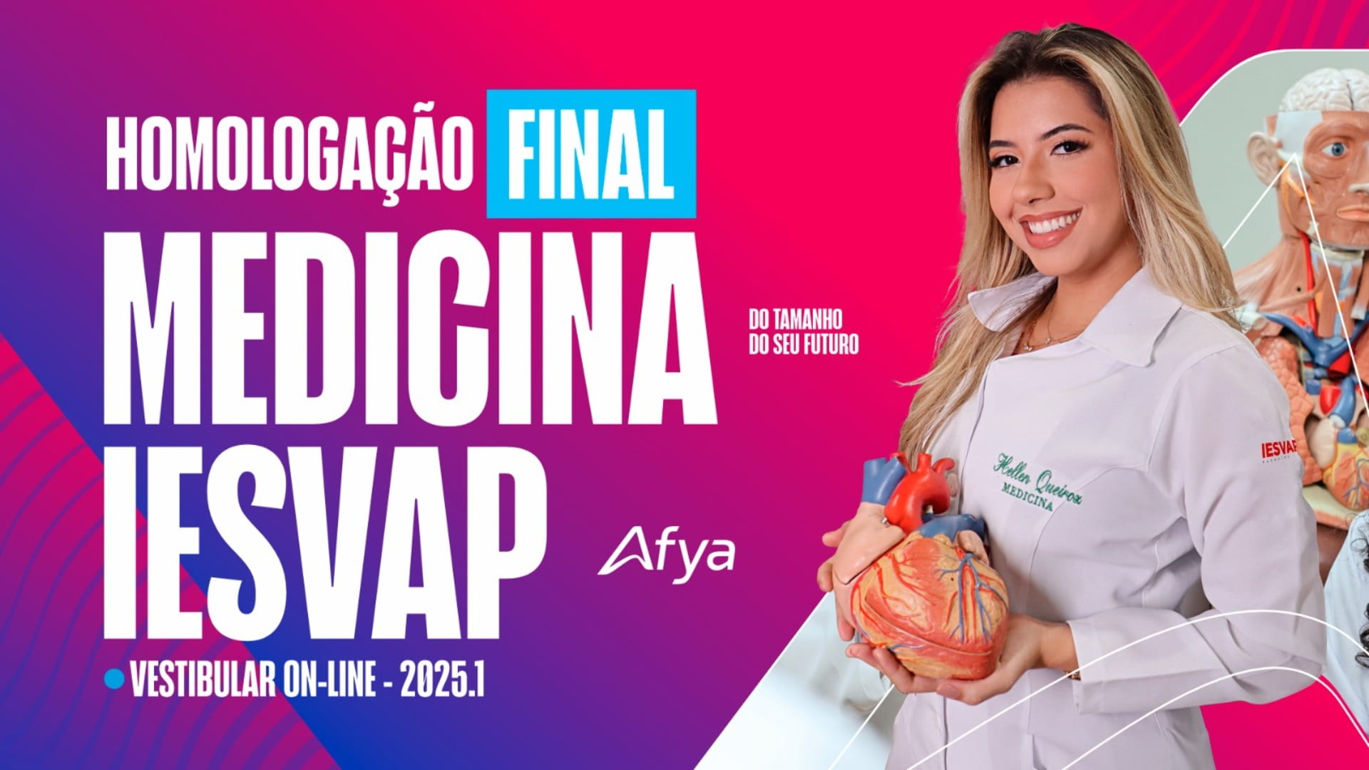 Homologação final das inscrições prova online Medicina 2025.1