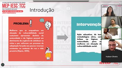 I ENCONTRO INTERNACIONAL INTERDISCIPLINAR DE PESQUISA E EXTENSÃO da FAHESP/IESVAP