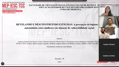 I ENCONTRO INTERNACIONAL INTERDISCIPLINAR DE PESQUISA E EXTENSÃO da FAHESP/IESVAP